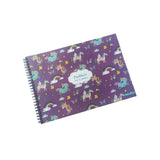 Personalised Sketch Book <br/>Magical Unicorns