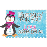Gift Stickers, Set of 18 <br/> Penguin