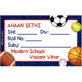 School Book Labels, Pack of 20 <br/> Balls