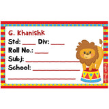 School Book Labels, Pack of 20 <br/> Lion