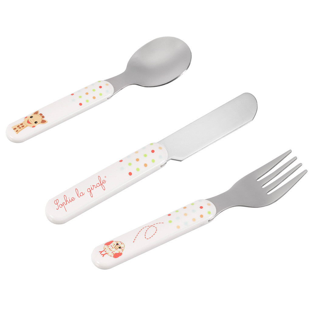 Sophie la Girafe 3 piece Cutlery