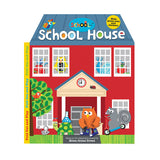 School House<br> <span style="font-size: 11px; font-family:Helvetica,Arial,sans-serif;">With press-outs and stickers</span>
