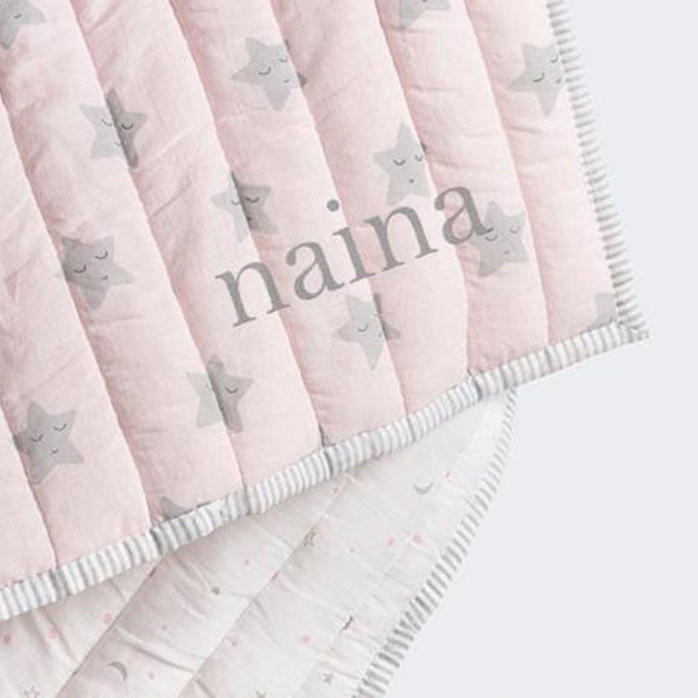 Tuck Me In Gift Bundle <br> Pink Star<br><span style="font-size: 10px;">Can be Personalised</span>