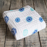 Organic Snuggle Blanket - Mandala