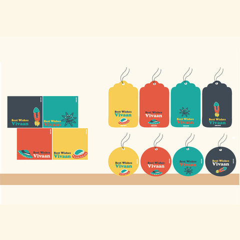Gift Tag Set <br/>Space Theme