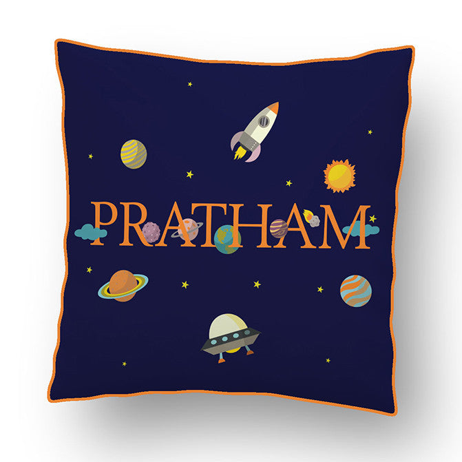 Cushion Cover <br> Space Letter