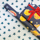 Space Collection <br> Wrapping Paper <br> <span style="font-size: 10px;">Set of 4 Sheets</span>