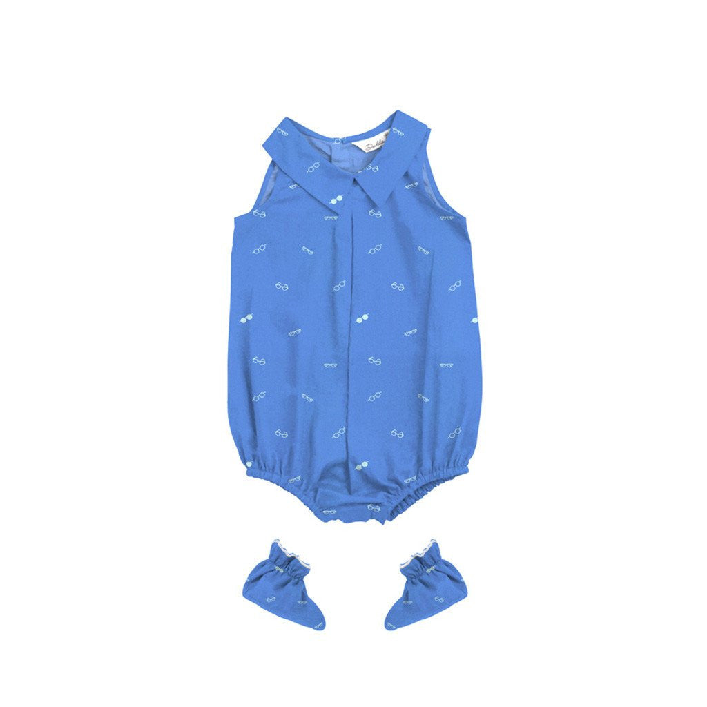 Layette Set with Baby Bodysuit & Booties <br> Spectacles <br> <span style="font-size: 11px; font-family:Helvetica,Arial,sans-serif;">Can Be Personalised</span>