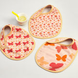 Spring Flutters Muslin Bibs <br> Set of 3
