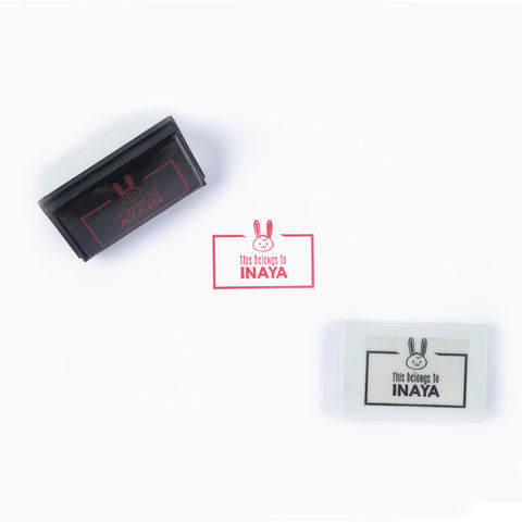 Stamp your Name - This Belongs To <br> Bunny