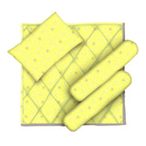 Layette Set with Baby Bodysuit & Booties <br> Yellow Star <br> <span style="font-size: 11px; font-family:Helvetica,Arial,sans-serif;">Can Be Personalised</span>