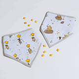 Starry Night Bandana Bibs <br> Set of 2