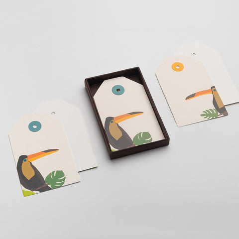 Toucan Collection <br> Gift Tags <br> <span style="font-size: 10px;">Set of 12</span>