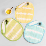 Tie Dye Muslin Bibs <br> Set of 3