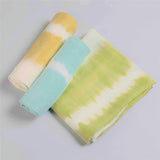 Tie Dye Muslin Swaddle Cloths <br> Set of 3