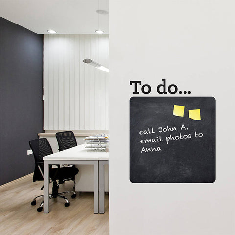 Chalkboard Wall Sticker <br> To Do List