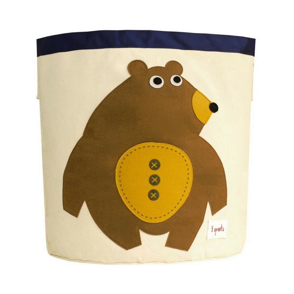 3 Sprouts Toffee Bear Storage Bin