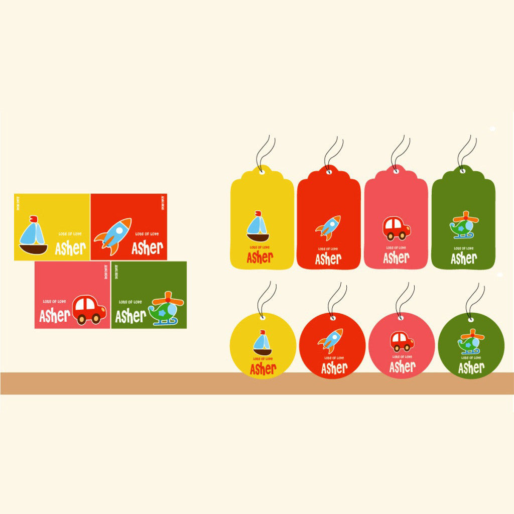 Gift Tag Set <br/>Toy Theme