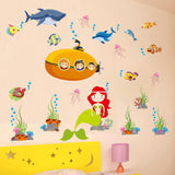 Wall Sticker<br>Underwater Theme