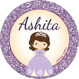 Personalised Waterproof Stickers - Sofia, Set of 28