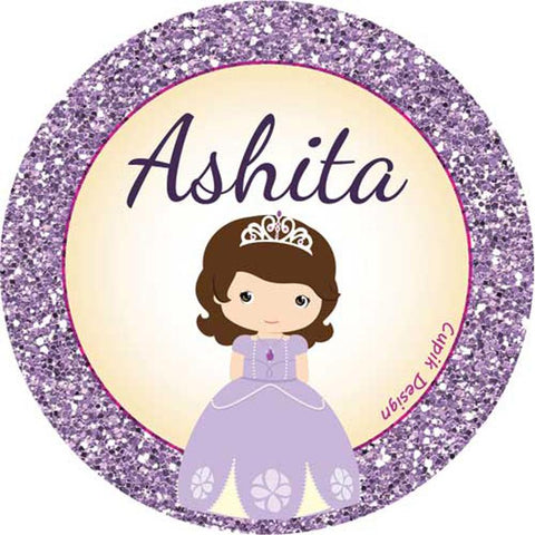 Personalised Waterproof Stickers - Sofia, Set of 28