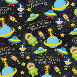 Personalised Wrapping Paper, Set of 50 <br/> Space