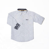 White Aop Boys Shirt