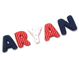 Personalised Letter Pillows - Kids Decor - My Baby Babbles