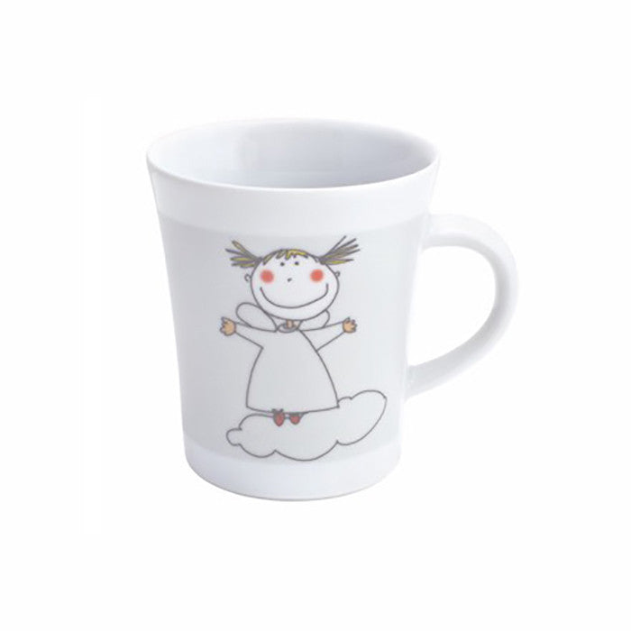 Porcelain Mug <br> Angel on Cloud Nine