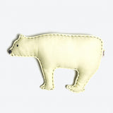 Shaped Cushion <br> Multi-Colour Bear
