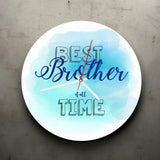 Best Brother of All Time Clock