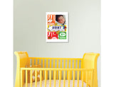 Canvas Birth Details Frame <br> Superboy