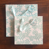 Gift Bags - Blue Floral <br/>(Set of 2)