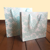 Gift Bags - Blue Floral <br/>(Set of 2)