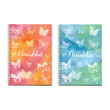 Notebooks, Set of 2<br/>Butterfly