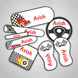 Car Labels Super Saver Set <br> <span style="font-size: 11px; font-family:Helvetica,Arial,sans-serif;">Assorted packs containing 156 stickers</span>