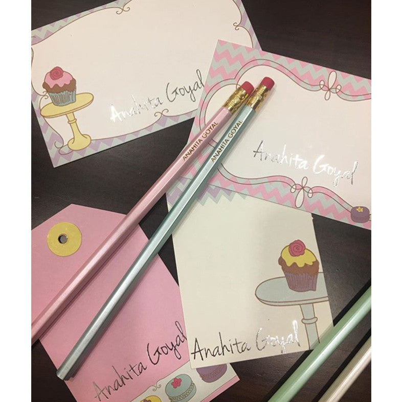 The Dessert Tasting Collection <br> Notecards with Matching Envelopes <br><span style="font-size: 10px;">Set of 12, Can be Personalised</span>