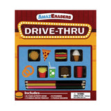 AmazErasers: Drive-Thru Activity Book<br> <span style="font-size: 11px; font-family:Helvetica,Arial,sans-serif;">With Shaped Erasers</span>