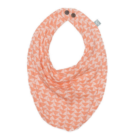 Triangle Reversible Bib <br> 100% Organic, Non Toxic