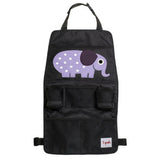 3 Sprouts Purple Elephant Backseat Organiser