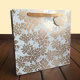 Gift Bag - Gold Floral
