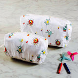 Circus Circus Travel Pouch Set <br> Set of 2 (Small & Large)