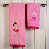 Kids Towel Set - Twirls N' Swirls  <br> Bath & Hand Towel Available <br> <span style="font-size: 11px; font-family:Helvetica,Arial,sans-serif;">Can Be Personalised</span>