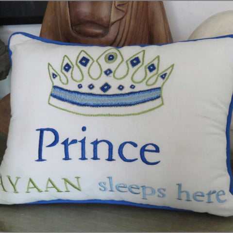 'Prince is Sleeping Pillow'