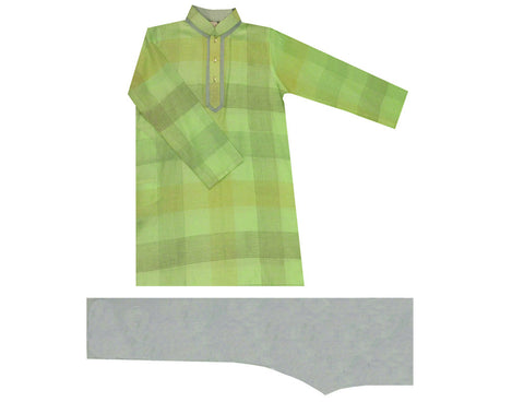 Krishna Mehta Printed Kurta Churidar Set