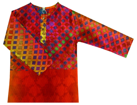 Krishna Mehta Printed-Kurti