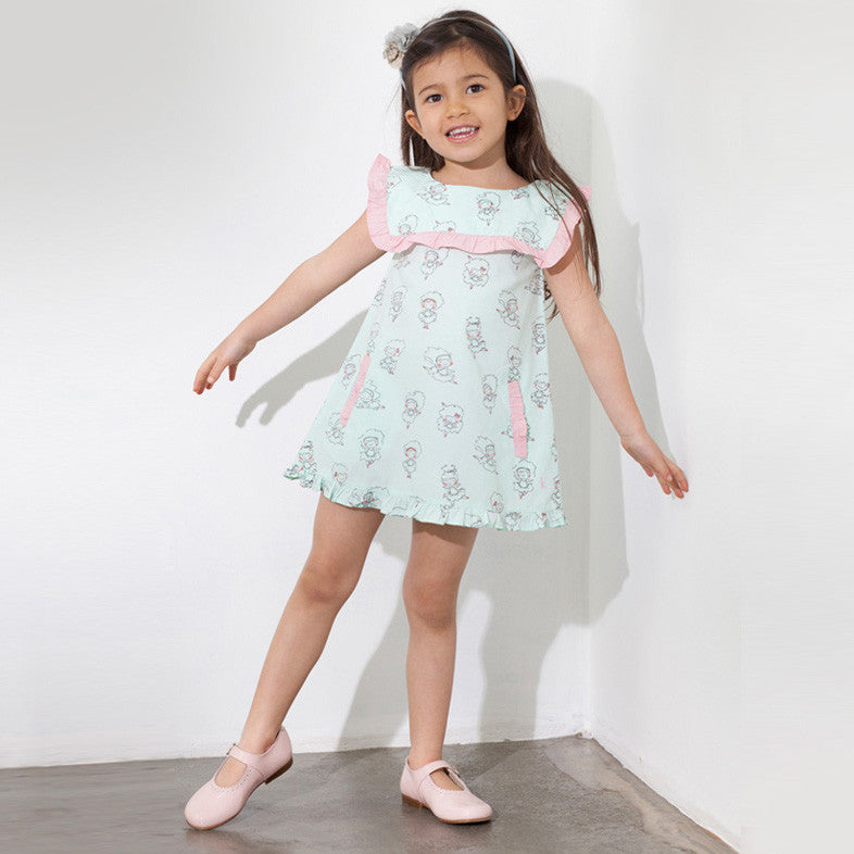 Little Ballerina Sailor Collar Dress