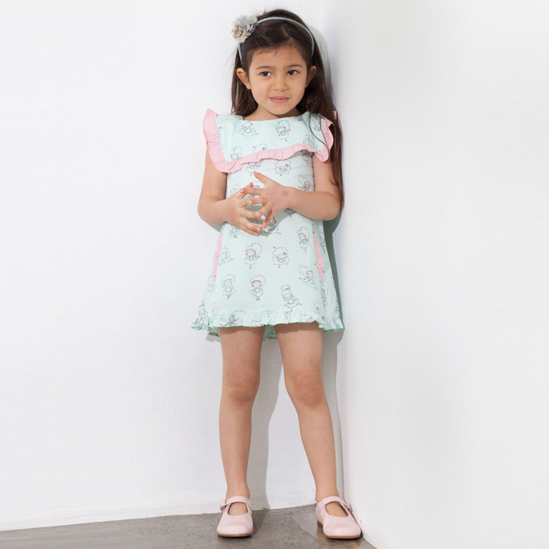 Little Ballerina Sailor Collar Dress