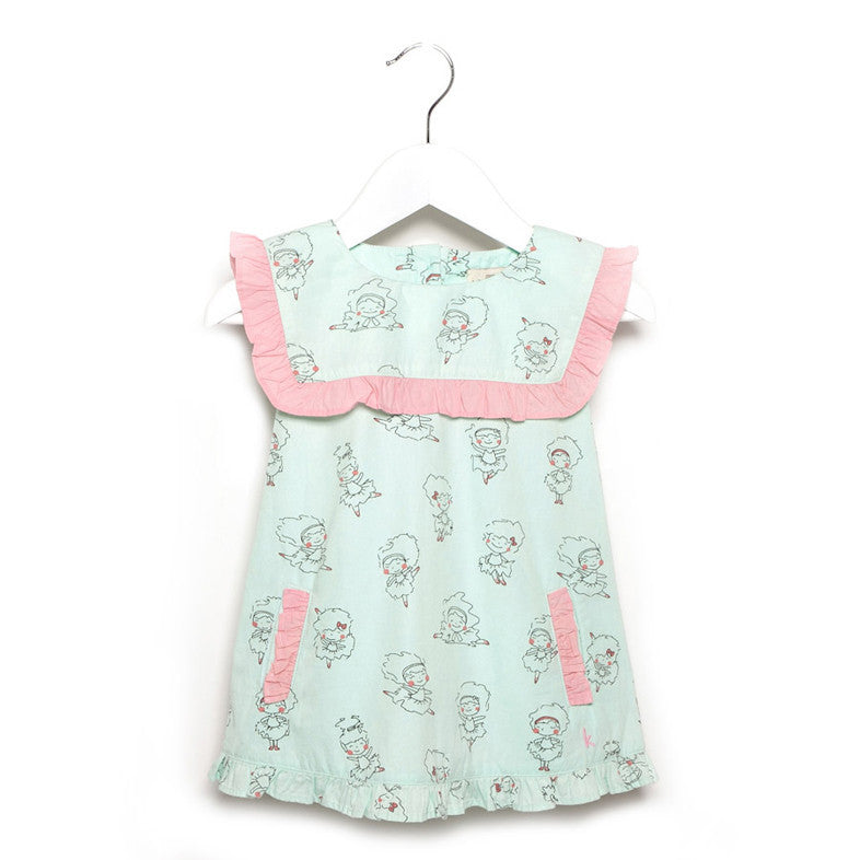 Little Ballerina Sailor Collar Dress