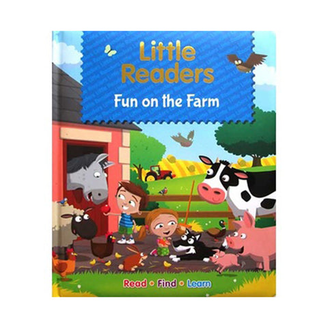 Little Readers - Fun on the Farm<br> <span style="font-size: 11px; font-family:Helvetica,Arial,sans-serif;">Read - Find - Learn</span>